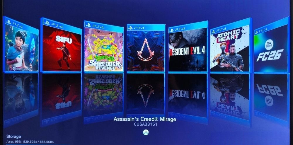 Прошитый ps4 1b 25 игр