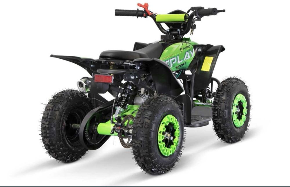 ATV Copii 49cc pe Benzina cu Pornire la Buton Garantie 2 Ani