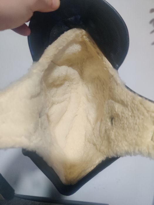 Căciulă/cască piele pilot