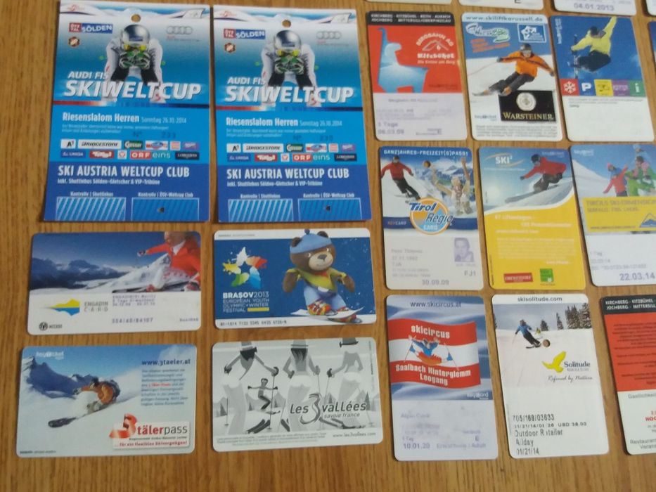 Ски карти-от различни зимни курорти
