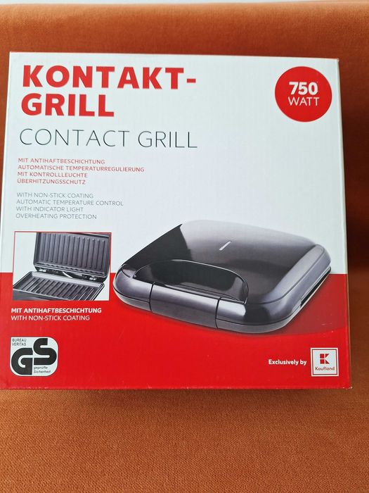Gratar GRILL electric, putere 750 W, strat anti adherent