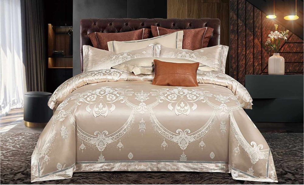 Lenjerii Jacquard satinat