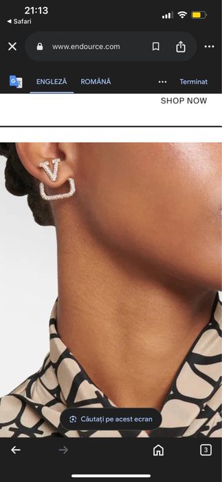 Cercei Valentino originali