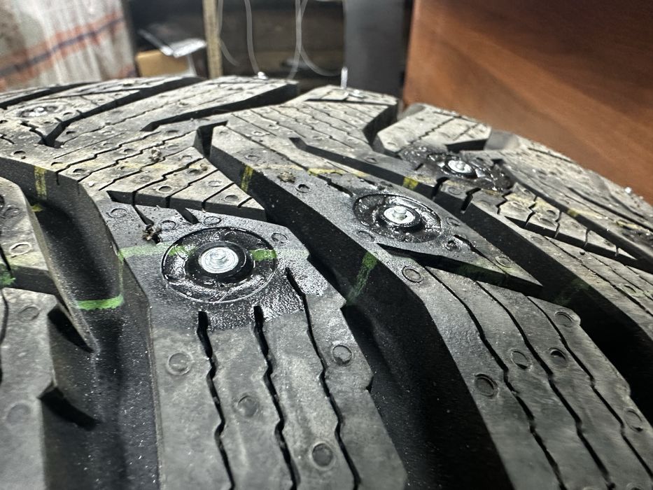 Дошиповка старых шин