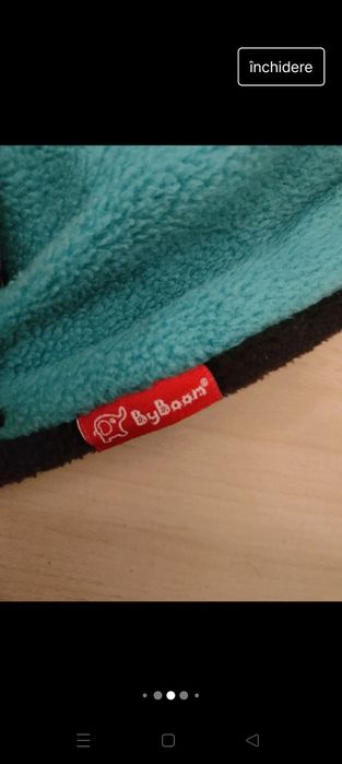 Sac înfășat bebe, gros, ideal cărucior sau sisteme purtare