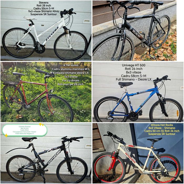 Bicicleta mtb Stevens winora ktm Corratec Belmont