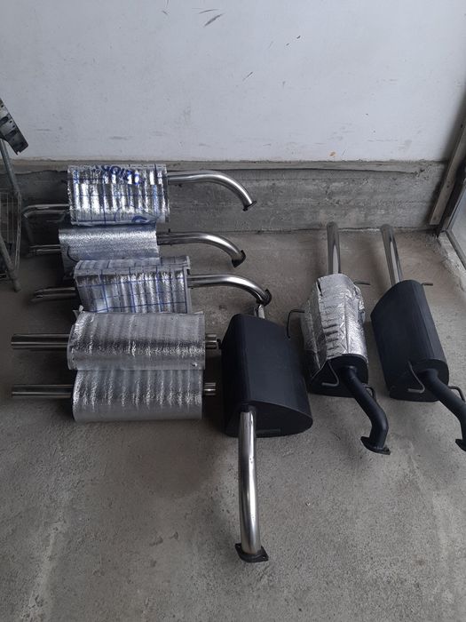 Прямоточный глушитель на Chevrolet Gentra, Lacetty, Nexia 1-2-3