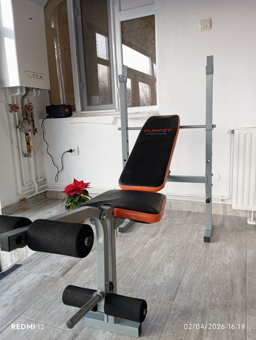 Bancă fitness multifuncțională
