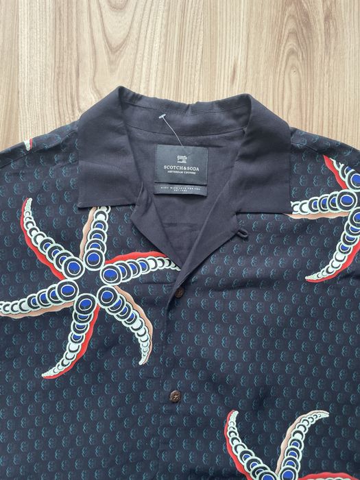 SCOTCH & SODA / мъжка риза къс ръкав М