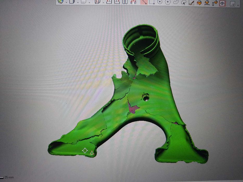 Scanare 3d + Control Dimenional + Refacere piese