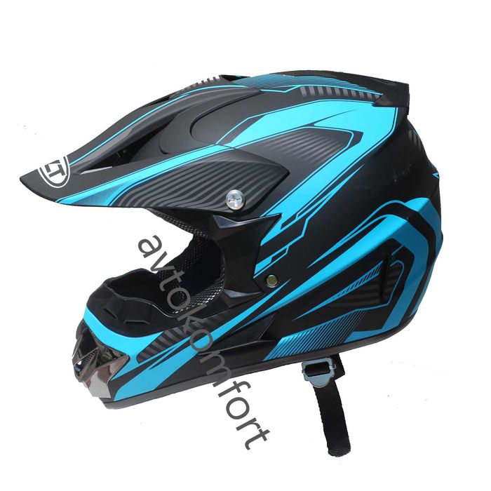 Кросова Детска Каска За Мотор Мотокрос БМХ ДОТ Сертификат И Тротинетка