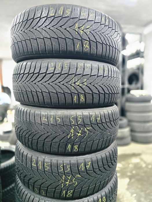 4x 215/55/17 M+S NEXEN 2018 Stare excelentă