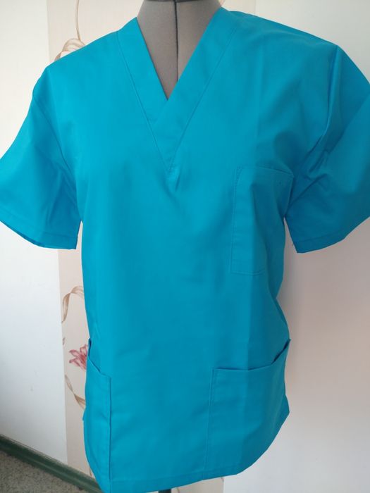 Costum medical fără fermoar pantalon + bluza