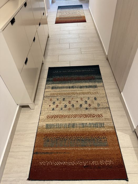 Doua covoare, multicolor, 80 x 150 cm