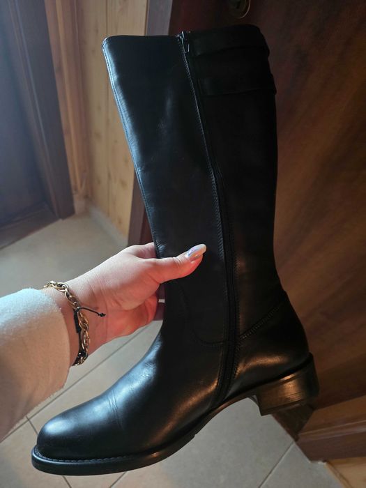 Дамски ботуши ,естествена кожа