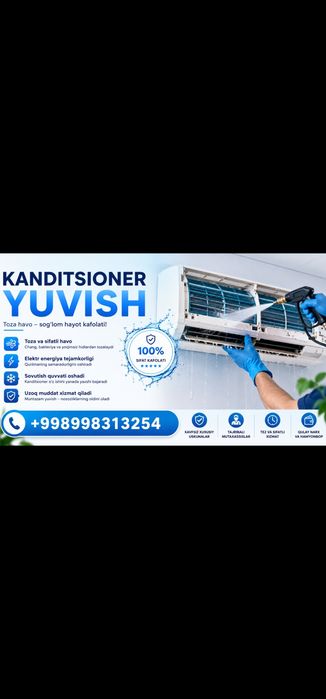 Kanditsioner TOZALASH