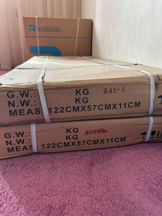 Yangi Rosew GC8800D va S41-4 komplekt sanoat tikuv mashinalari (Pachka