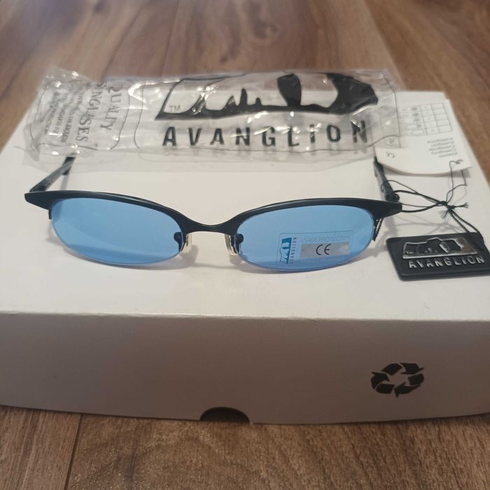 Ochelari de soare pentru copii, Avanglion model 9234 Albastru, UV400