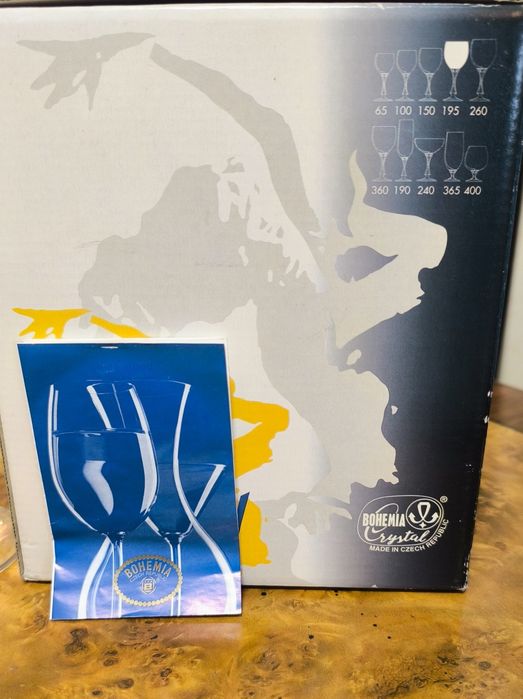 Богемская хрусталь 3 видов.