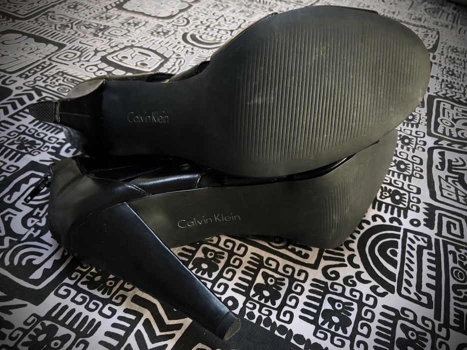 Sandale din piele Calvin Klein