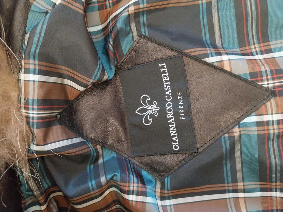 Geaca piele Gianmarco Castelli