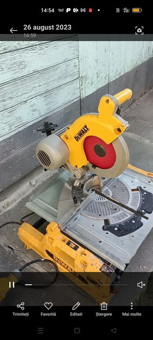 Vând circular dewald cu pânză de 250.