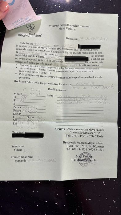 Rochie de mireasa Maya Fashion