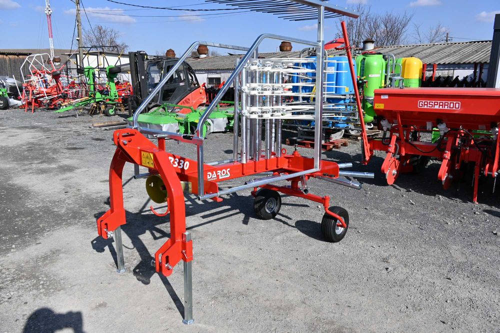 Grebla paianjen de adunat DA ROS GR 330 - fabricat in ITALIA