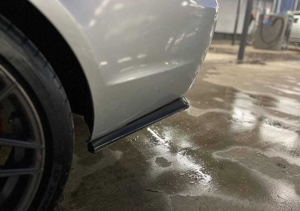 Добавки за задна броня за BMW E60 E61 / Бмв Е60 Е61 Липове задна броня