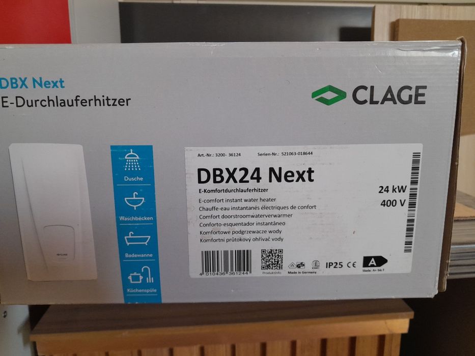 Проточен трифазен бойлер Clage