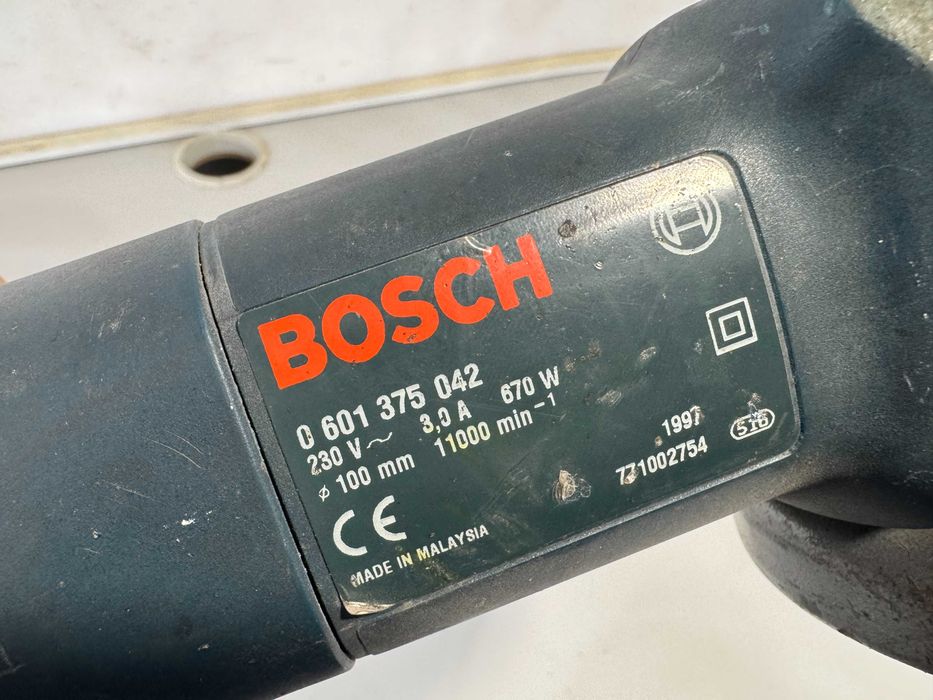 Ъглошлайф - Bosch 670W / 100 mm