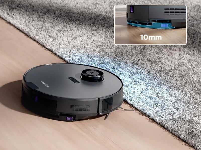 Робот Прахосмукачка с Моп EUREKA E10s, 4000Pa