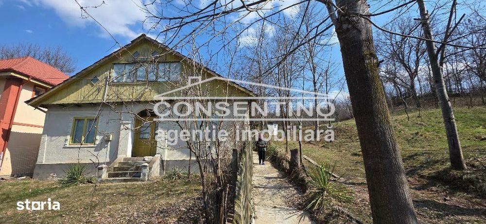 Se vinde casa in Tisau  , cu priveliste panoramica asupra delurilor
