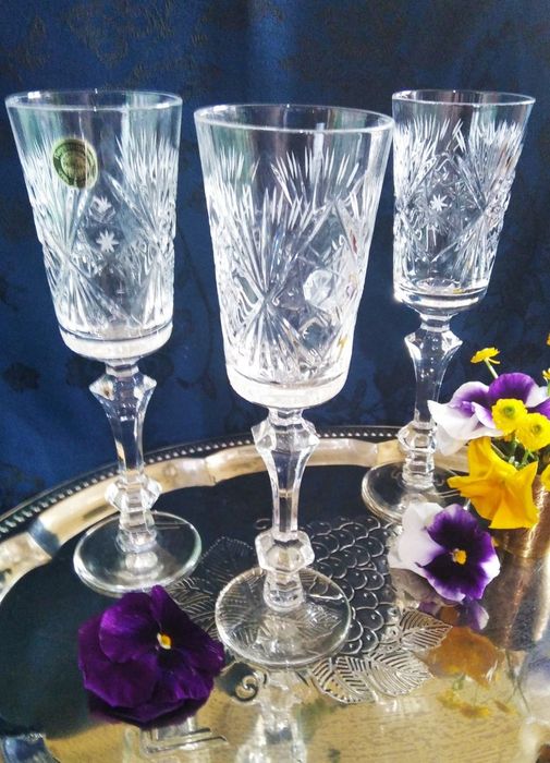 Хрустальные фужеры,рюмки и стаканы