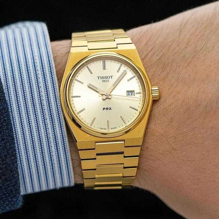 Tissot PRX 35mm Gold