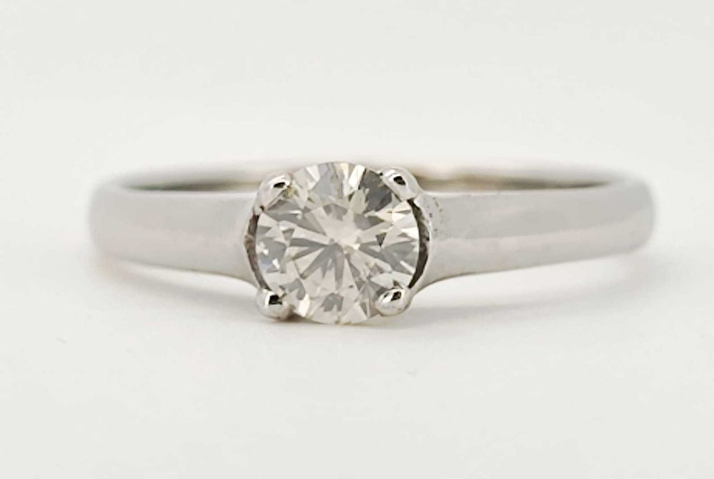 Inel 14k cu diamant natural 0.55ct