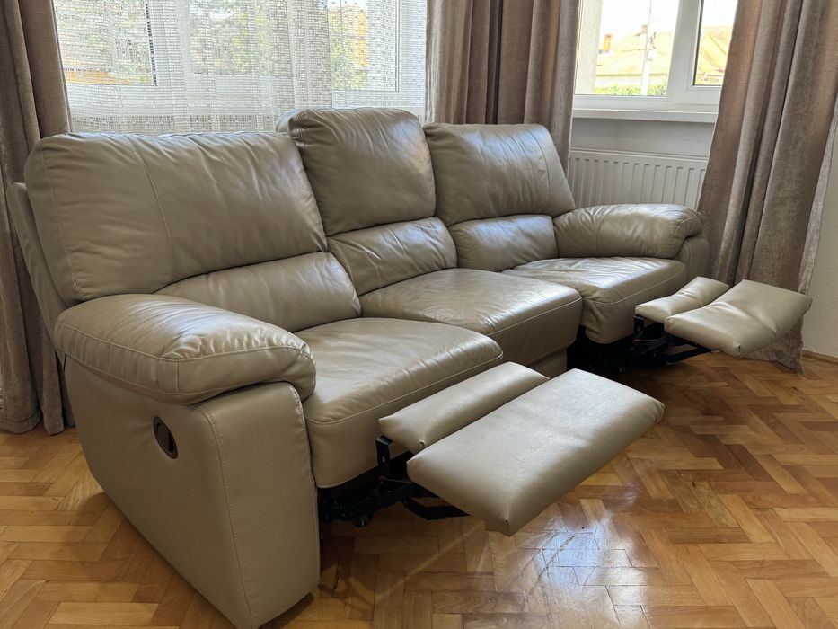 Canapea recliner plus două fotolii