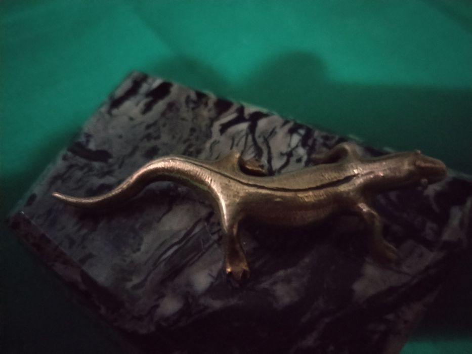 Бронзовая ящерица.