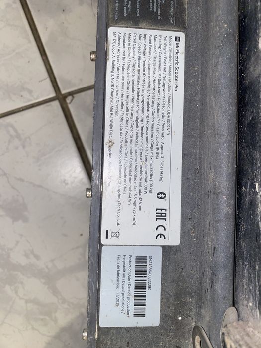 Trotinetă electrică Xiaomi Mi Electric Scooter Pro