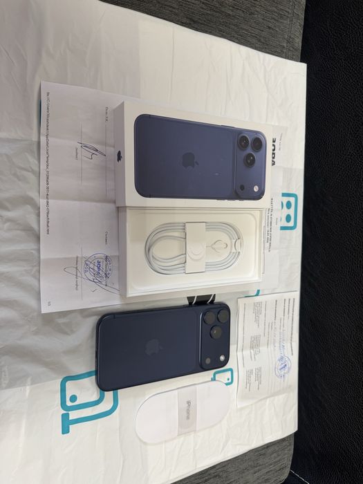 КАТО НОВ 256GB iPhone 17 Pro Max Гаранция Зора 2028г. Blue | Син