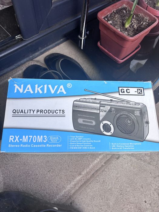Radiocasetofon  Nakiva