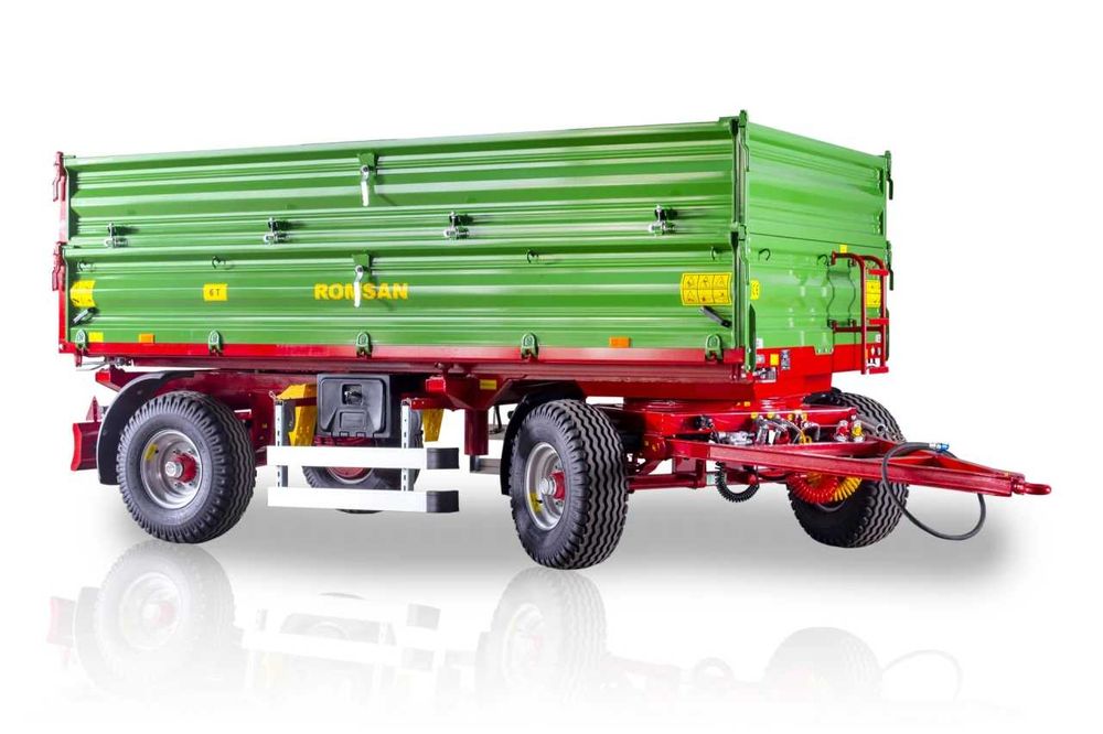 Remorca agricola 6t, remorca dublu ax, remorca cereale