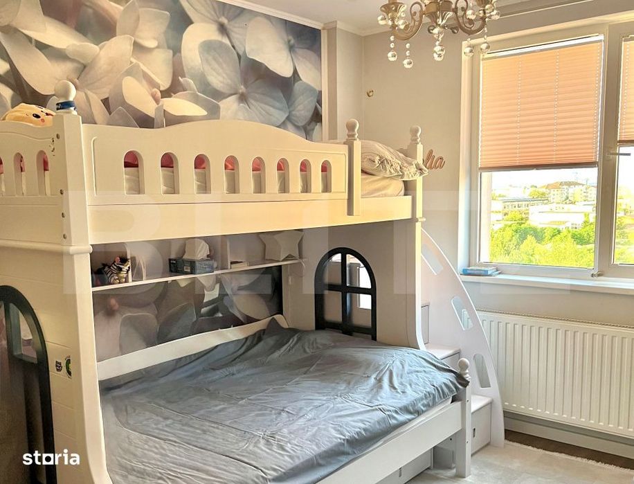 Penthouse cu scara interioara, 85 mp utili, 3 camere, 2 Terase, zona C