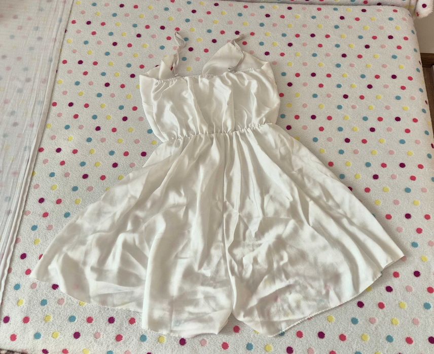 Rochita alba voal de plaja S