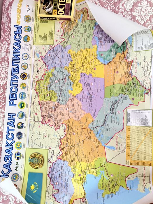 Карта Казахстана