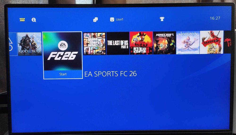 PlayStation 4 modat,HDD 1TB ,25 jocuri de TOP,FC26,GOW Ragnarok,GTA 5