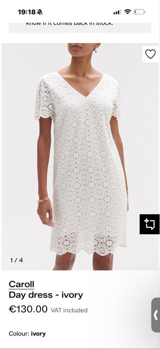 Рокля Caroll,не е носена