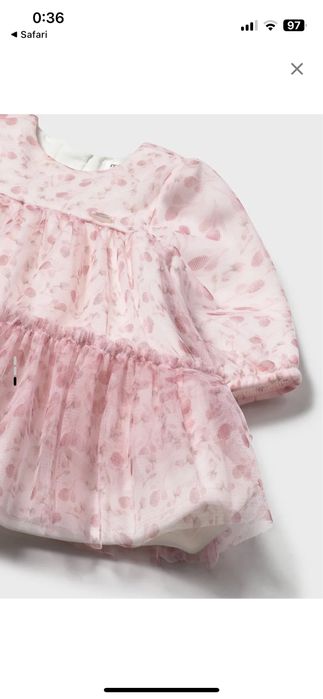 (С етикет) Рокля и Комплект Mayoral