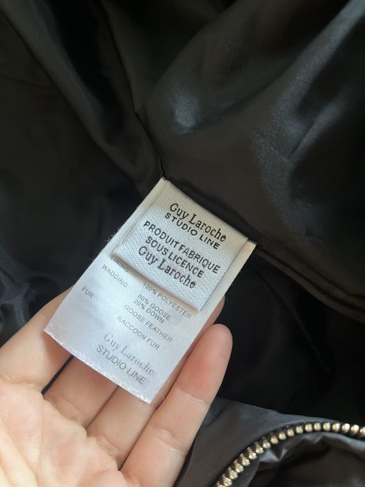 Дамско яке Guy Laroche с естествен косъм