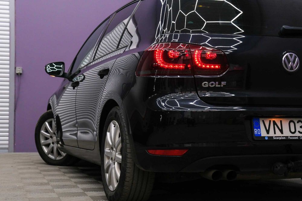 Promo Stopuri FULL LED Pentru VW Golf 6 R20 Design Semnal Dinamic RC 4
